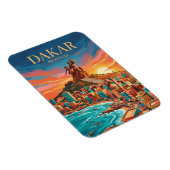 Magnet Flexible Presqu'île de Dakar Sénégal (Côté Droit)