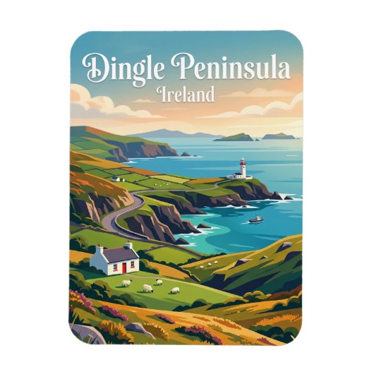Magnet Flexible Presqu'île de Dingle Irlande (Vertical)