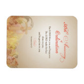 Magnet Flexible Prêtre, 50e anniversaire de la bénédiction de l'or (Horizontal)