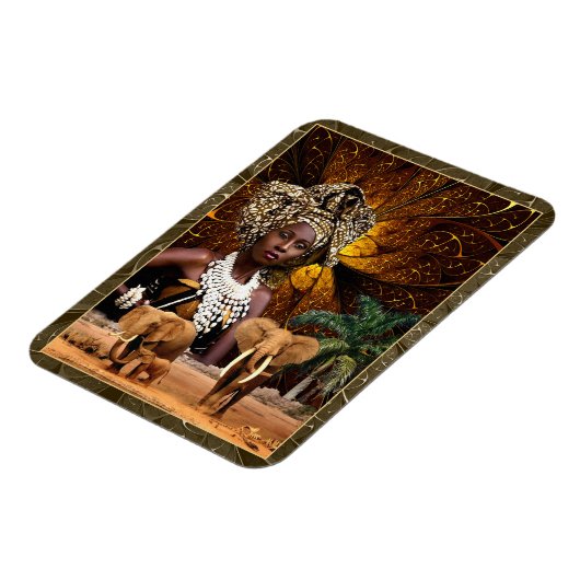 Magnet Flexible Prêtre nigérian (Côté Gauche)