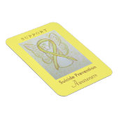 Magnet Flexible Prévention du suicide Sensibilisation au ruban Ang (Côté Droit)