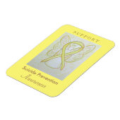 Magnet Flexible Prévention du suicide Sensibilisation au ruban Ang (Côté Gauche)