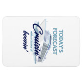 Magnet Flexible Prévisions d'aujourd'hui : Croisière & Boisson (Horizontal)