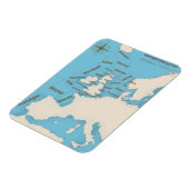 Magnet Flexible Prévisions de navigation des îles Britanniques en  (Côté Gauche)