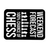 Magnet Flexible Prévisions de week-end - 100% de chances d'échecs (Horizontal)