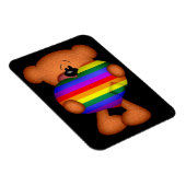Magnet Flexible Pride Coeur Teddy Ours (Côté Droit)