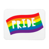 Magnet Flexible Pride Rainbow Flag (Horizontal)