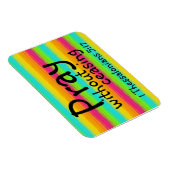 Magnet Flexible prier sans cesser le verset bible (Côté Droit)