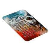 Magnet Flexible Prière à Saint Michel l'Archange (Côté Droit)