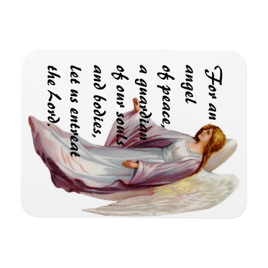 Magnet Flexible Prière Angel (Horizontal)