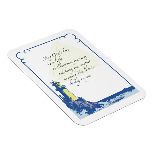 Magnet Flexible Prière de Bénédiction de phare (Côté Droit)