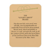 Magnet Flexible Prière de la flèche d'or (Vertical)