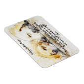 Magnet Flexible Prière du coucher d'un chien (Côté Droit)