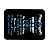 Magnet Flexible Prière du guerrier...Dystonie (Horizontal)