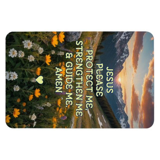 Magnet Flexible Prière du matin (Horizontal)