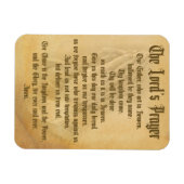 Magnet Flexible Prière du Seigneur (traditionnelle) (Horizontal)