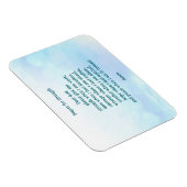 Magnet Flexible Prière personnalisable pour la force bleu (Côté Droit)