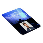 Magnet Flexible Prière photo Memorial Motorcycle Biker (Côté Droit)