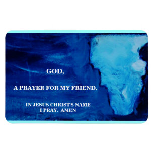 MAGNET FLEXIBLE PRIÈRE POUR MON AMI