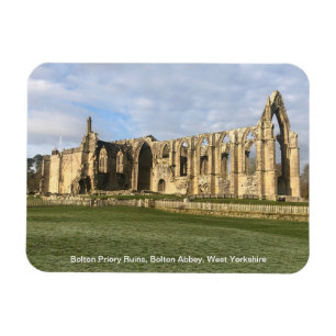 Magnet Flexible Prieuré de Bolton, Bolton Abbey, Yorkshire de l'Ou