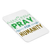 Magnet Flexible Priez pour : Honorer l'humanité (Côté Droit)