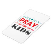 Magnet Flexible Priez pour les enfants (Côté Gauche)