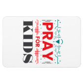 Magnet Flexible Priez pour les enfants (Horizontal)