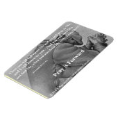 Magnet Flexible Priez pour moi Citation de la Bible (Côté Gauche)