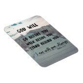 Magnet Flexible Priez pour vous, chrétien inspirant (Côté Droit)