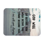 Magnet Flexible Priez pour vous, chrétien inspirant (Horizontal)