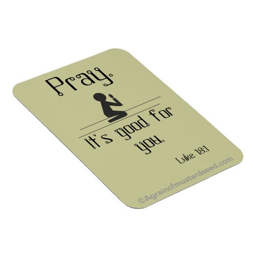 Magnet Flexible Priez que c'est bon pour vous (Côté Droit)