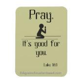 Magnet Flexible Priez que c'est bon pour vous (Vertical)