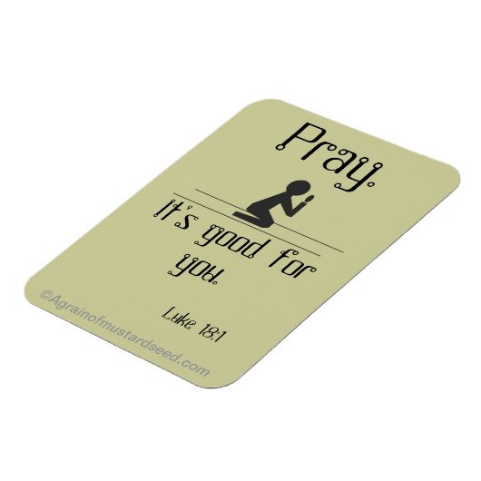 Magnet Flexible Priez que c'est bon pour vous (Côté Gauche)
