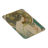 Magnet Flexible Primrose par Alphonse Mucha (1899) (Côté Droit)