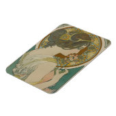 Magnet Flexible Primrose par Alphonse Mucha (1899) (Côté Gauche)