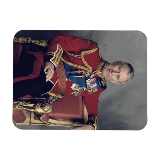 Magnet Flexible Prince Charles III 2018 (Horizontal)