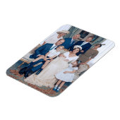 Magnet Flexible Prince Louis baptême juillet 2018 stylisé (Côté Gauche)