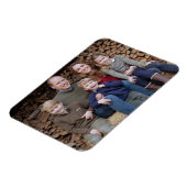 Magnet Flexible Prince William et famille déc 2020 stylisé (Côté Gauche)