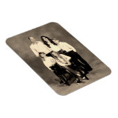 Magnet Flexible Prince William et famille déc 2023 stylisé (Côté Droit)