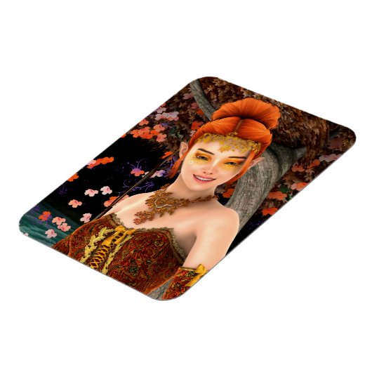 Magnet Flexible Princesse d'Automne (Côté Gauche)