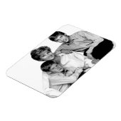 Magnet Flexible Princesse Diana et ses fils (Côté Gauche)