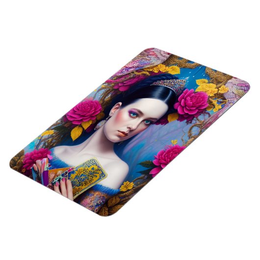 Magnet Flexible Princesse montrant son sac à main (Côté Gauche)