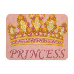 Magnet Flexible Princesse ornée de bijoux Crown par Chariklia