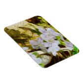 Magnet Flexible Printemps Beauté un impressionnisme Abstrait Fleur (Côté Droit)