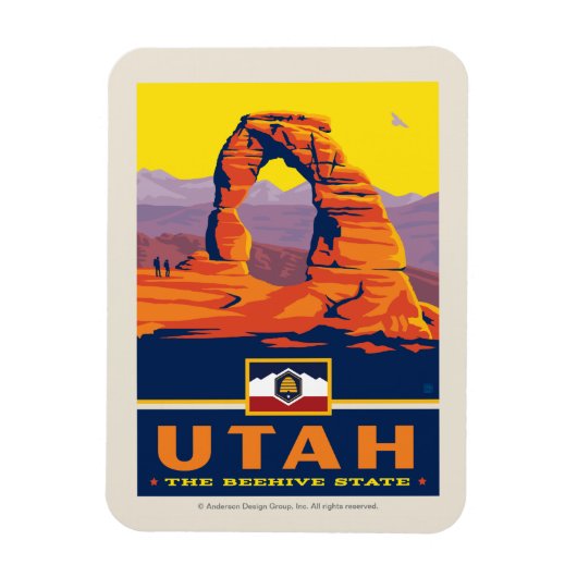 Magnet Flexible Prix d'État | Utah (Vertical)