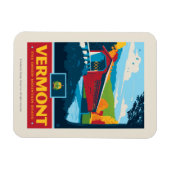 Magnet Flexible Prix d'État | Vermont (Horizontal)