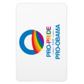 Magnet Flexible Pro-Pride et Pro-Obama (Vertical)