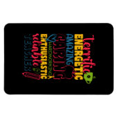 Magnet Flexible Professeur Cadeaux | Enseignant de soins Extraordi (Horizontal)