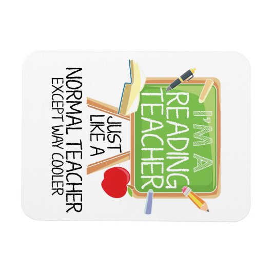 Magnet Flexible Professeur de lecture (Horizontal)