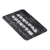 Magnet Flexible Professeur de machine (Côté Droit)